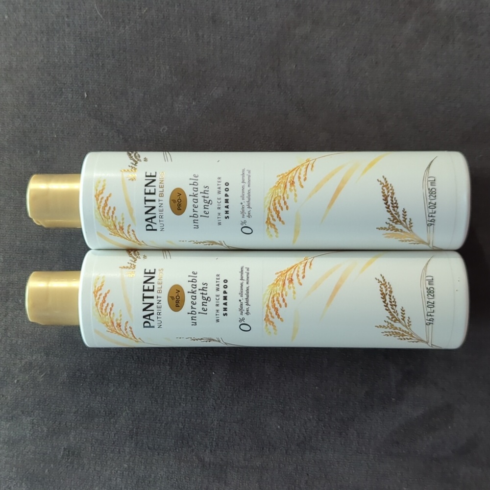 Pantene nutrient blends unbreakable lengths shampoo (2 bottles, 9.6 fl oz each)